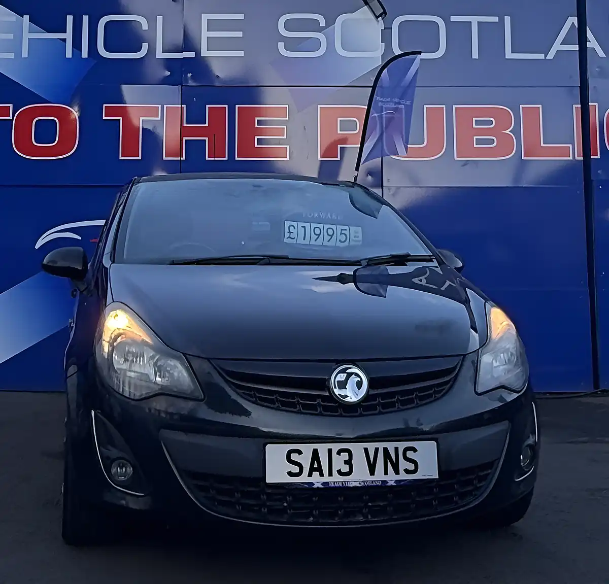 Used 2013 Vauxhall Corsa Black Edition Black - Interior and Exterior details 5
