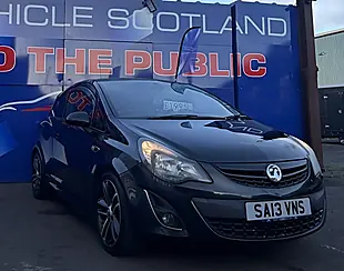 Used 2013 Vauxhall Corsa Black Edition Black - Interior and Exterior details 6