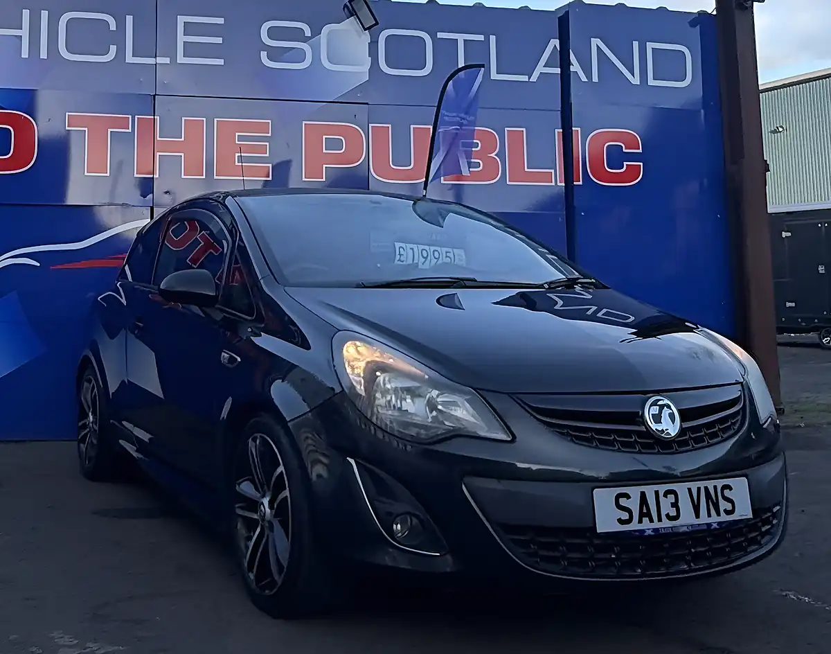 Used 2013 Vauxhall Corsa Black Edition Black - Interior and Exterior details 6