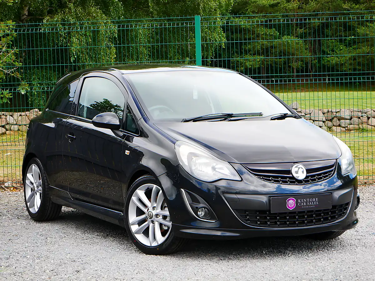 Used 2013 Vauxhall Corsa Black Edition Carbon Flash Metallic - Front View