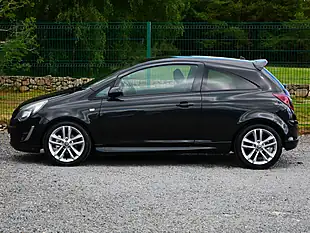 Used 2013 Vauxhall Corsa Black Edition Carbon Flash Metallic - Interior and Exterior details 6