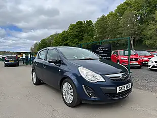 Used 2013 Vauxhall Corsa Energy Blue - Interior and Exterior details 2