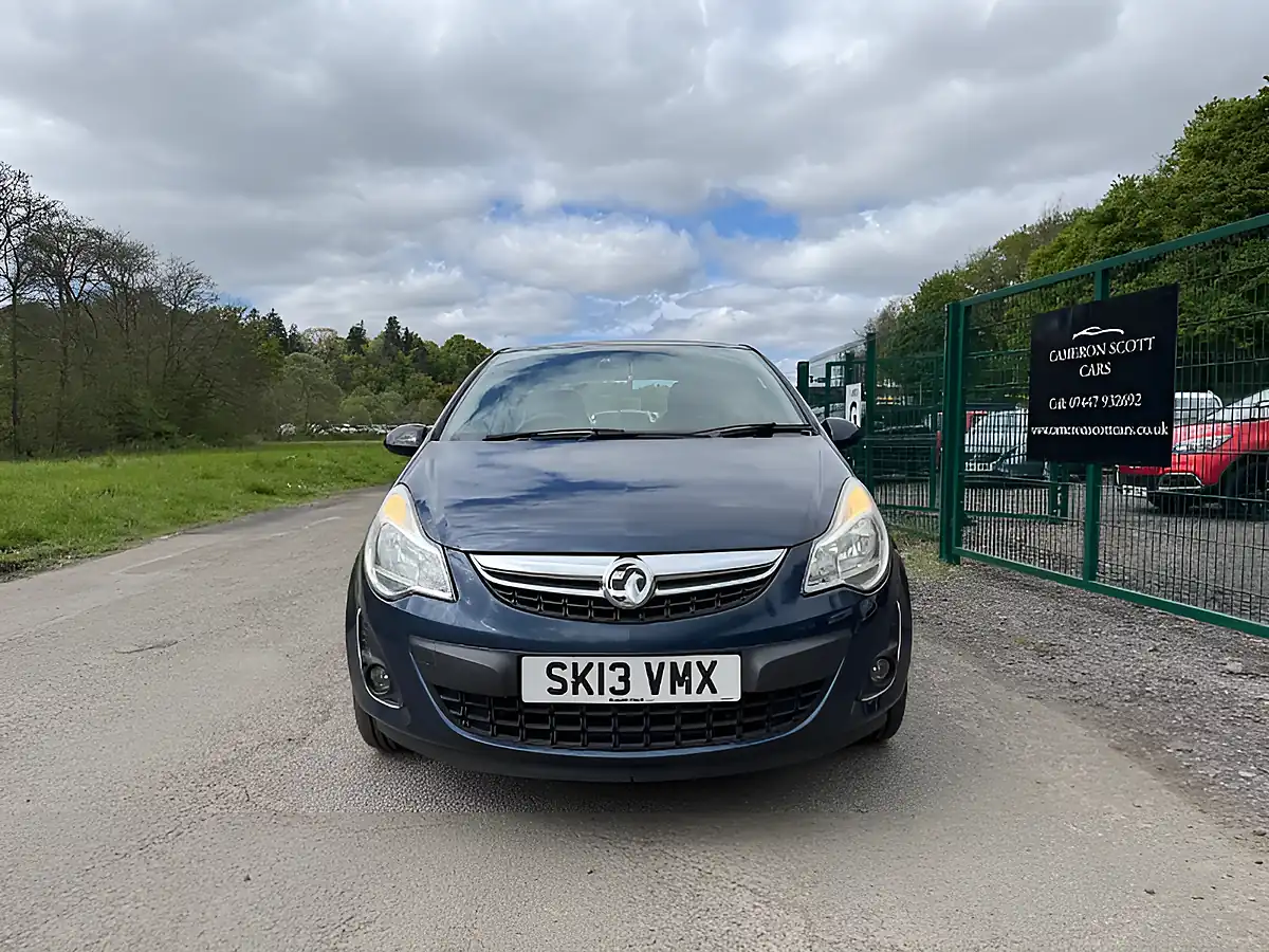 Used 2013 Vauxhall Corsa Energy Blue - Interior and Exterior details 3