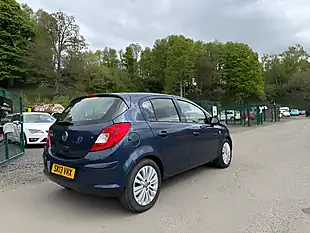 Used 2013 Vauxhall Corsa Energy Blue - Interior and Exterior details 8