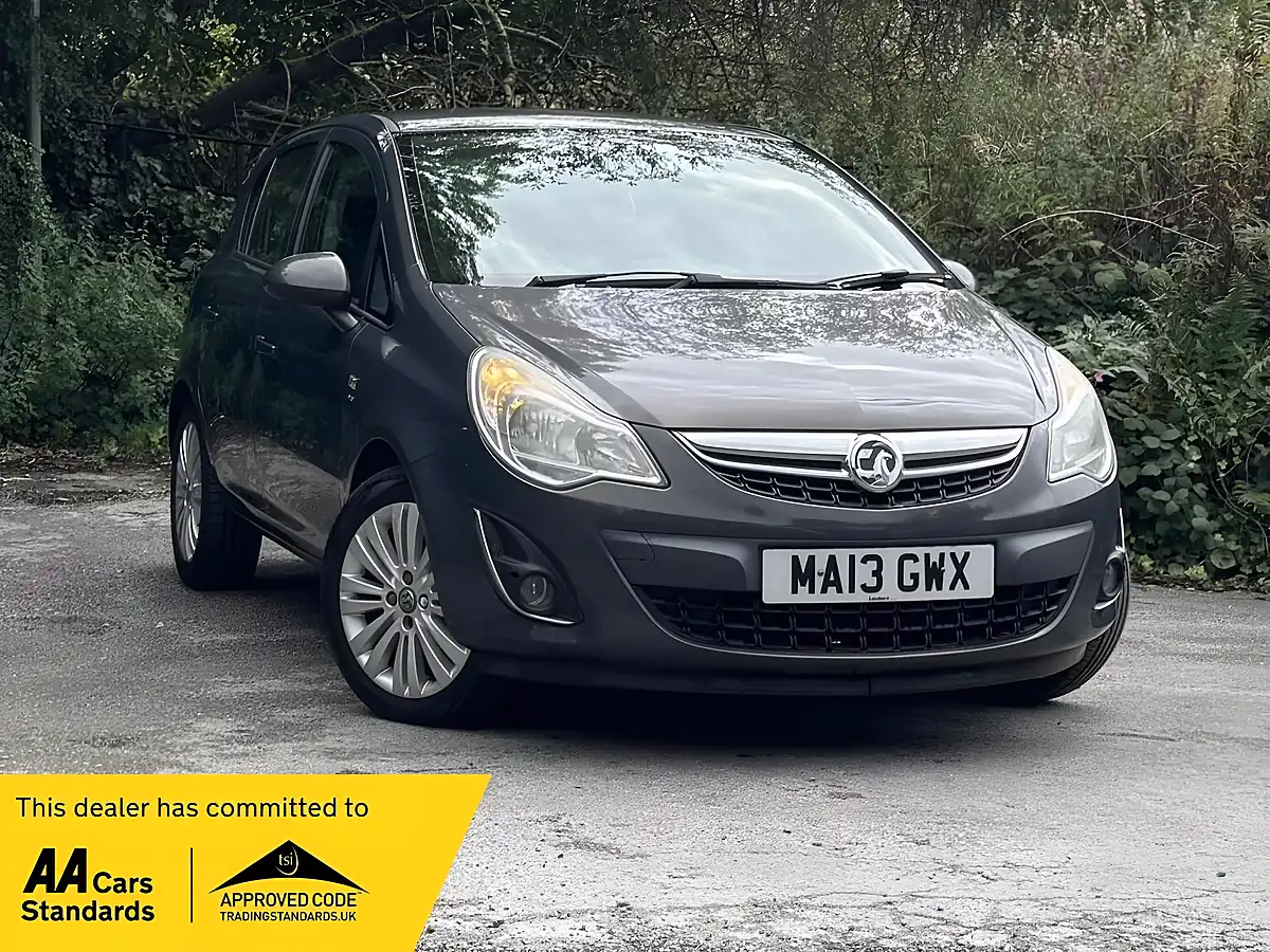 Used 2013 Vauxhall Corsa Energy Grey - Front View
