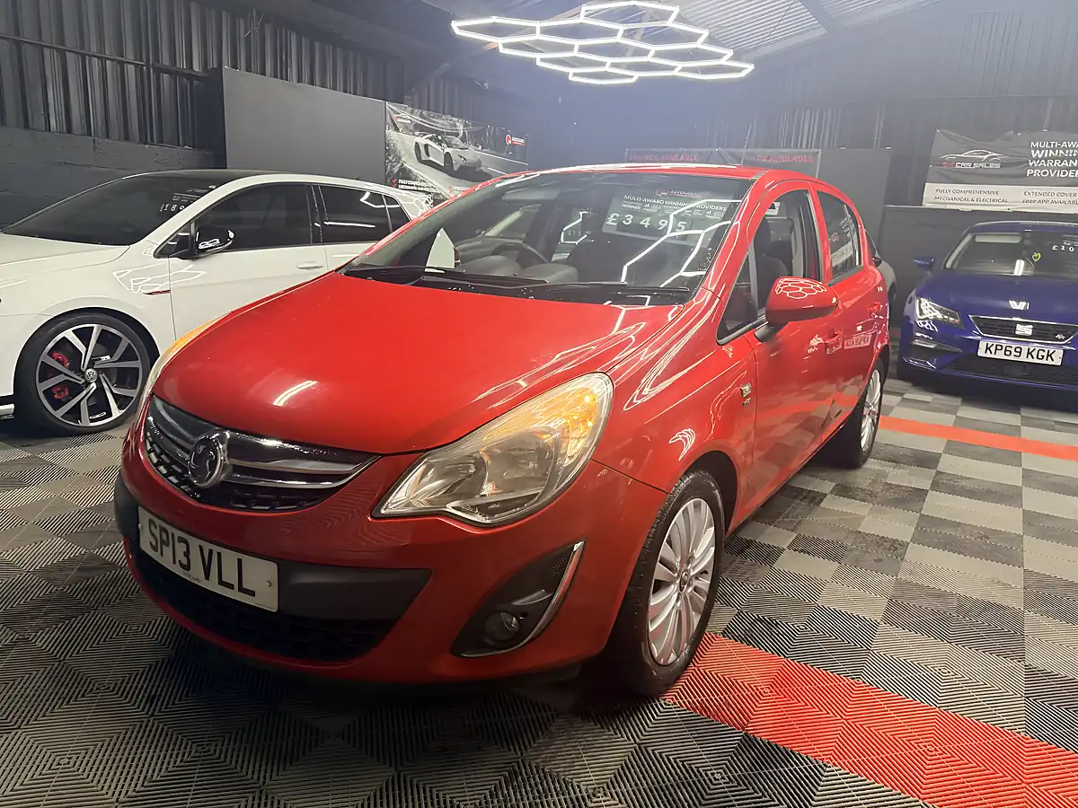 Used 2013 Vauxhall Corsa Energy Red - Interior and Exterior details 8