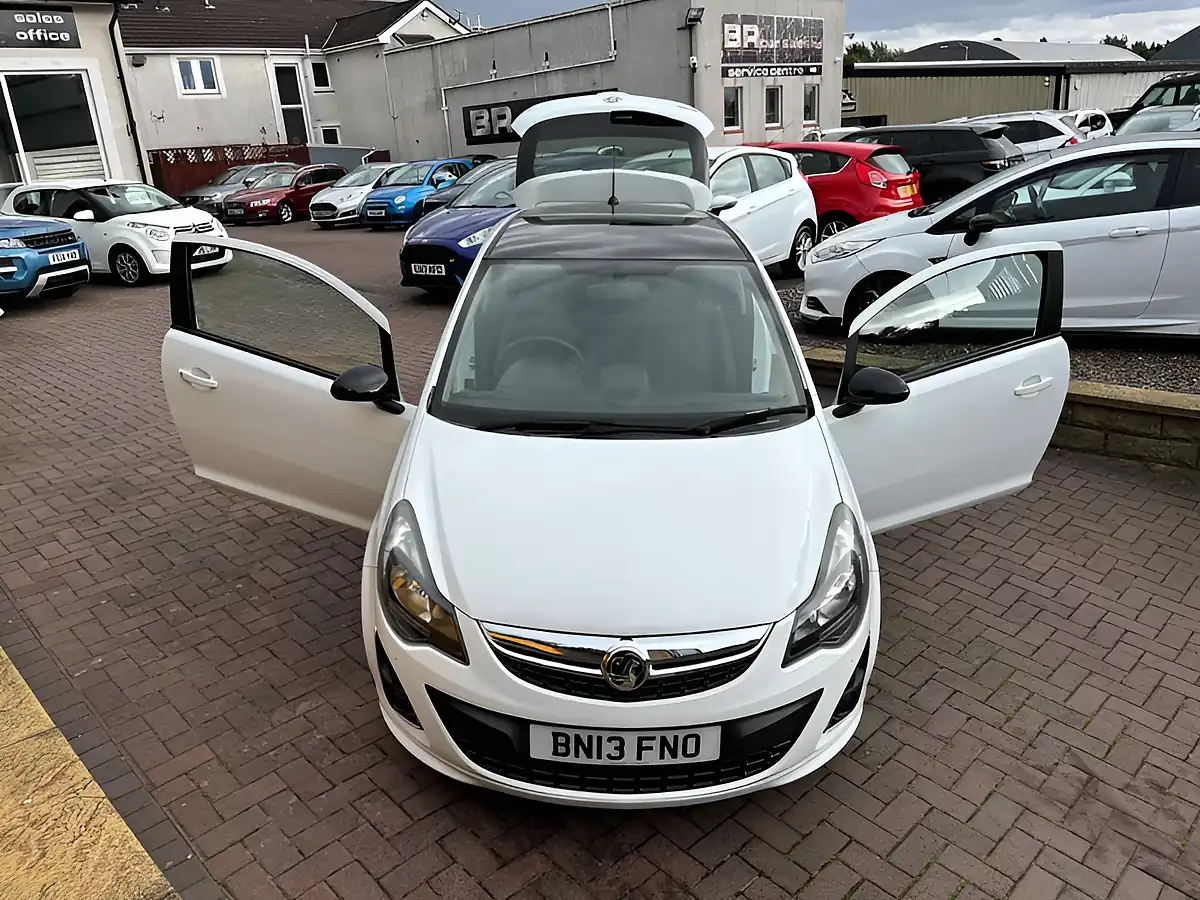 Used 2013 Vauxhall Corsa Limited Edition White - Interior and Exterior details 18