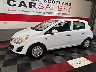 Used 2013 Vauxhall Corsa S White - Interior and Exterior details 2