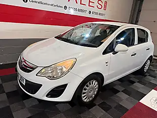 Used 2013 Vauxhall Corsa S White - Interior and Exterior details 8
