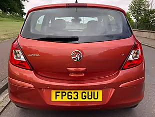 Used 2013 Vauxhall Corsa Se Red - Interior and Exterior details 4