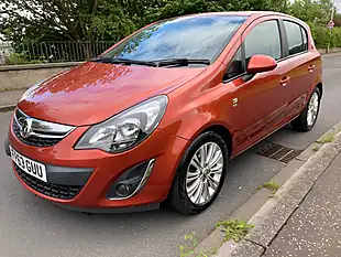 Used 2013 Vauxhall Corsa Se Red - Interior and Exterior details 6