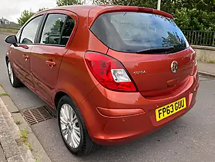 Used 2013 Vauxhall Corsa Se Red - Interior and Exterior details 7