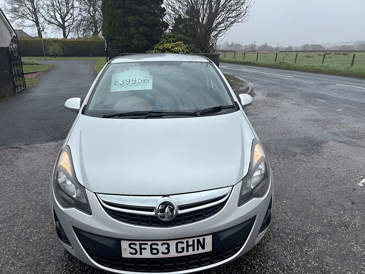 Used 2013 Vauxhall Corsa Sportive Silver - Interior and Exterior details 9