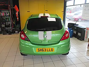 Used 2013 Vauxhall Corsa Sting Green - Interior and Exterior details 4