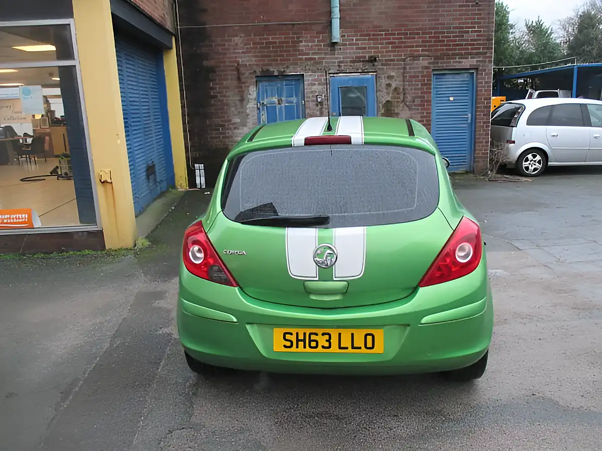 Used 2013 Vauxhall Corsa Sting Green - Interior and Exterior details 3
