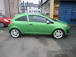 Used 2013 Vauxhall Corsa Sting Green - Interior and Exterior details 4