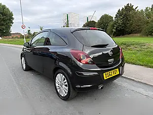 Used 2013 Vauxhall Corsa Sxi Black - Interior and Exterior details 3
