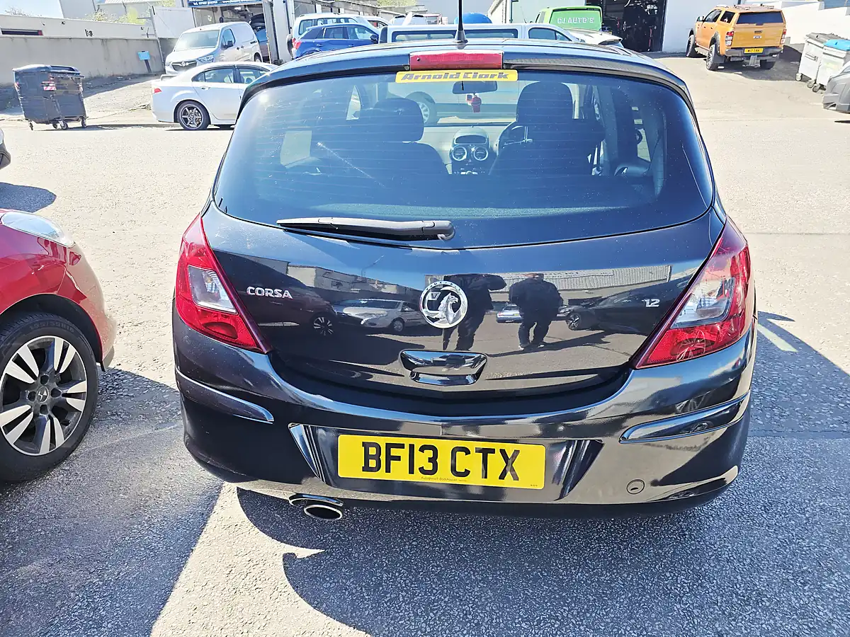 Used 2013 Vauxhall Corsa Sxi Black - Interior and Exterior details 4