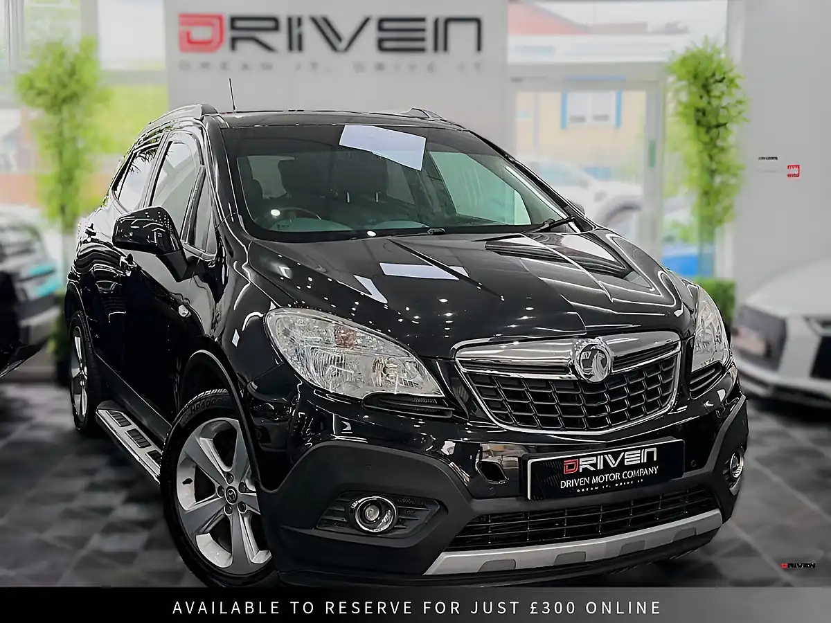 Used 2013 Vauxhall Mokka Exclusiv Black - Front View