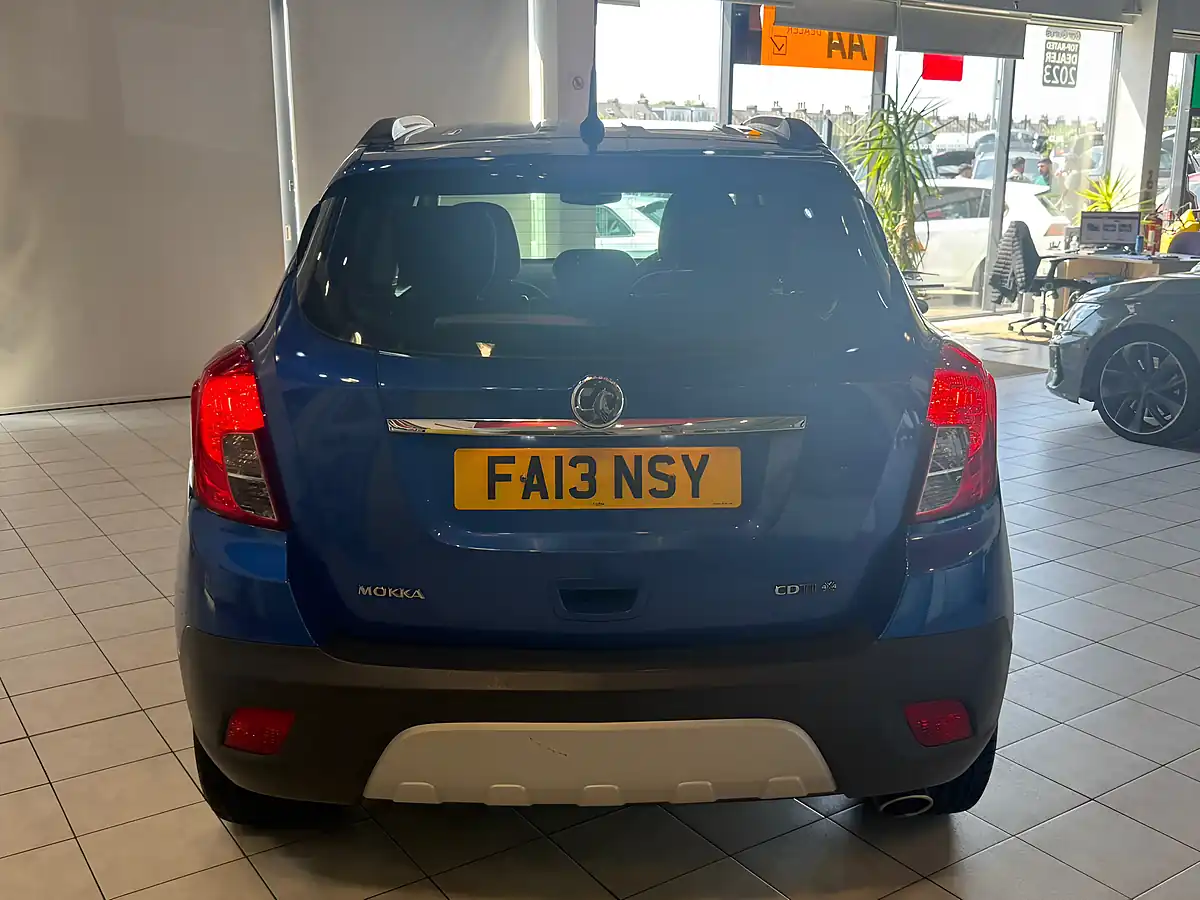 Used 2013 Vauxhall Mokka Exclusiv Blue - Interior and Exterior details 7
