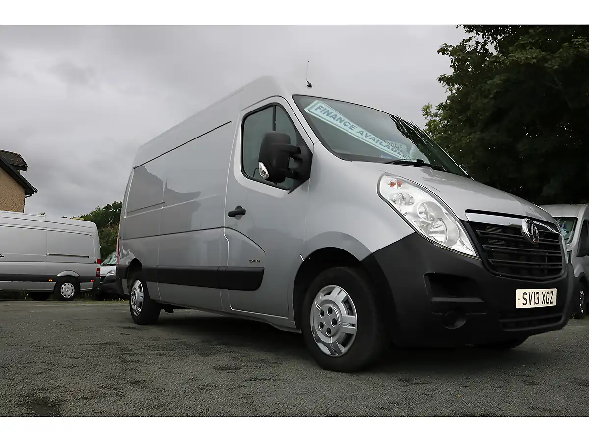 Used 2013 Vauxhall Movano F3300 L2H2 P/V Silver - Interior and Exterior details 11