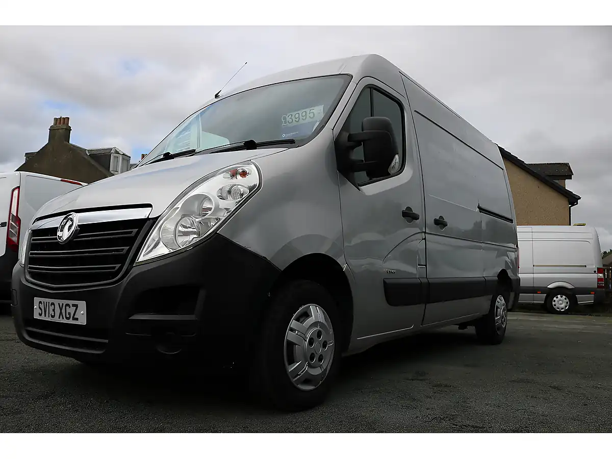 Used 2013 Vauxhall Movano F3300 L2H2 P/V Silver - Interior and Exterior details 12