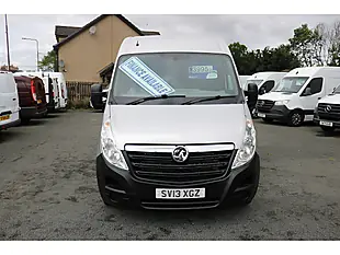 Used 2013 Vauxhall Movano F3300 L2H2 P/V Silver - Interior and Exterior details 2