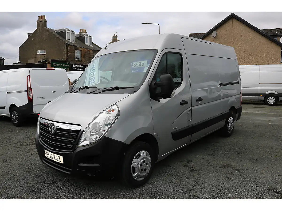 Used 2013 Vauxhall Movano F3300 L2H2 P/V Silver - Interior and Exterior details 3