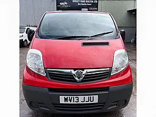 Used 2013 Vauxhall Vivaro L3 Red - Interior and Exterior details 2
