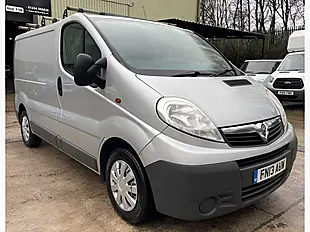 Used 2013 Vauxhall Vivaro Panel Van L1 Silver - Interior and Exterior details 3