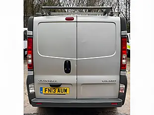 Used 2013 Vauxhall Vivaro Panel Van L1 Silver - Interior and Exterior details 9