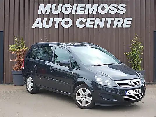 2013 Vauxhall Zafira Exclusiv 1.8