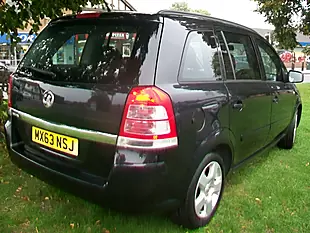 Used 2013 Vauxhall Zafira Exclusiv Black - Interior and Exterior details 2