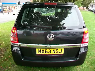 Used 2013 Vauxhall Zafira Exclusiv Black - Interior and Exterior details 4