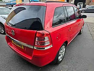 Used 2013 Vauxhall Zafira Exclusiv Red - Interior and Exterior details 4