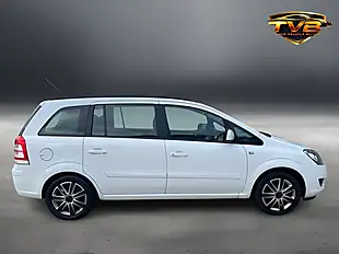 Used 2013 Vauxhall Zafira Exclusive White - Interior and Exterior details 2