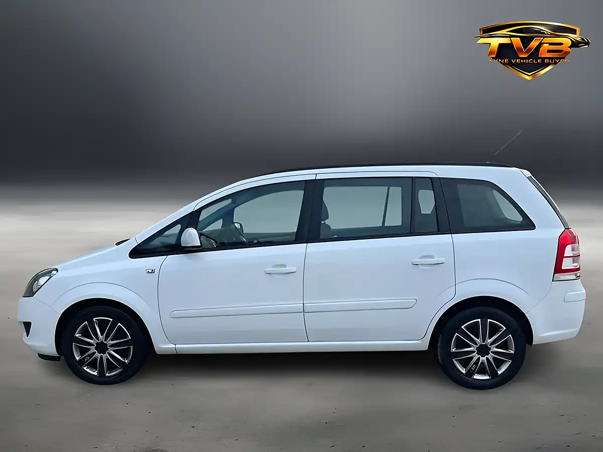 Used 2013 Vauxhall Zafira Exclusive White - Interior and Exterior details 7