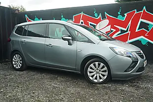 Used 2013 Vauxhall Zafira Tourer Se Silver - Interior and Exterior details 12