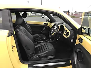 Used 2013 Volkswagen Beetle Design (leather) Sunflower Yellow - Interior and Exterior details 2
