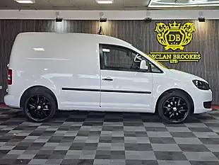 Used 2013 Volkswagen Caddy C20 Startline L1 H1 White - Interior and Exterior details 2