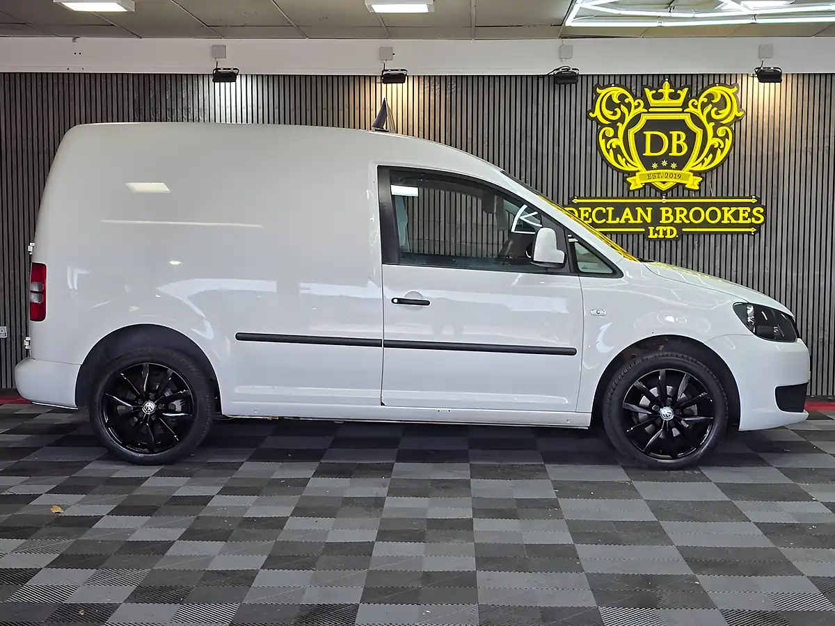 Used 2013 Volkswagen Caddy C20 Startline L1 H1 White - Interior and Exterior details 2