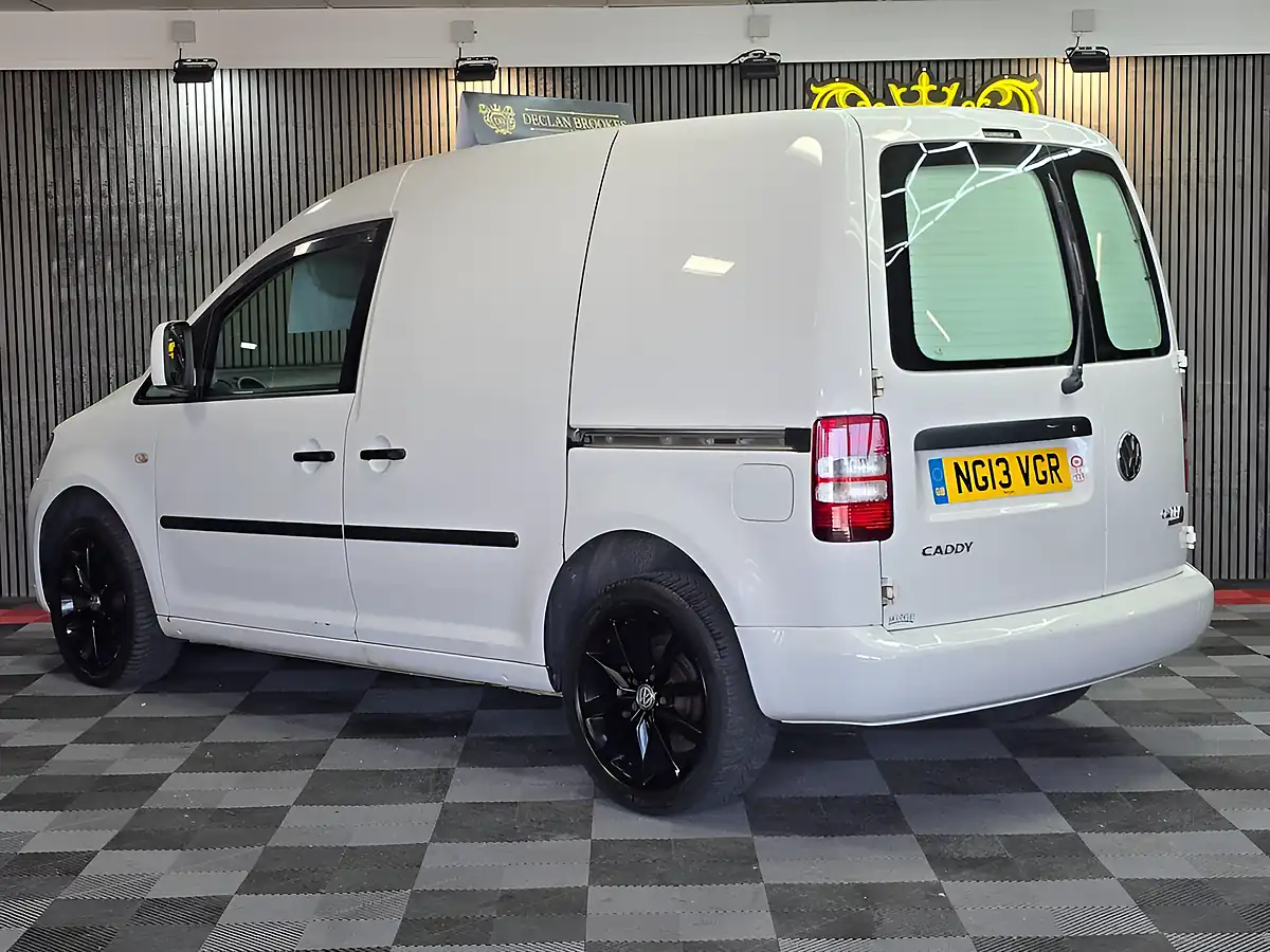 Used 2013 Volkswagen Caddy C20 Startline L1 H1 White - Interior and Exterior details 5