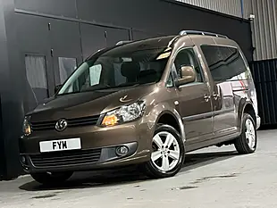 Used 2013 Volkswagen Caddy Maxi Life Brown - Interior and Exterior details 18