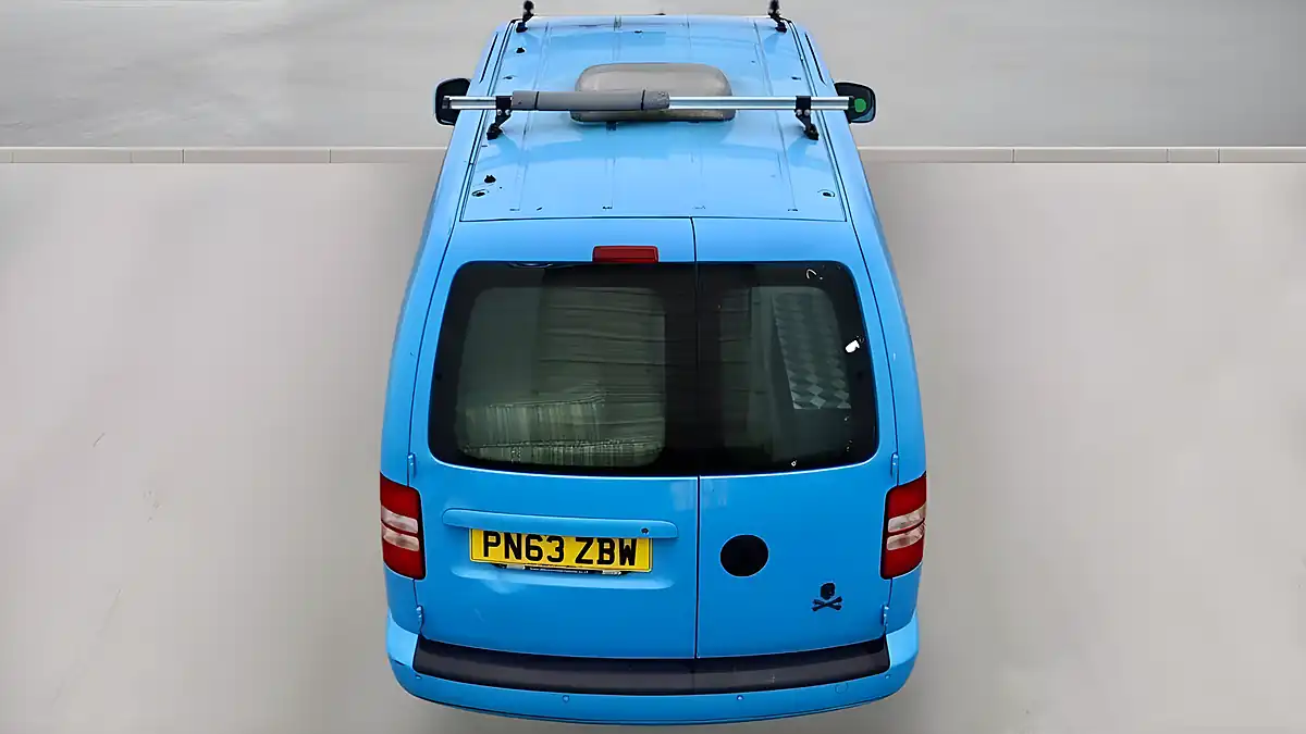 Used 2013 Volkswagen Caddy Maxi Startline Blue - Interior and Exterior details 5