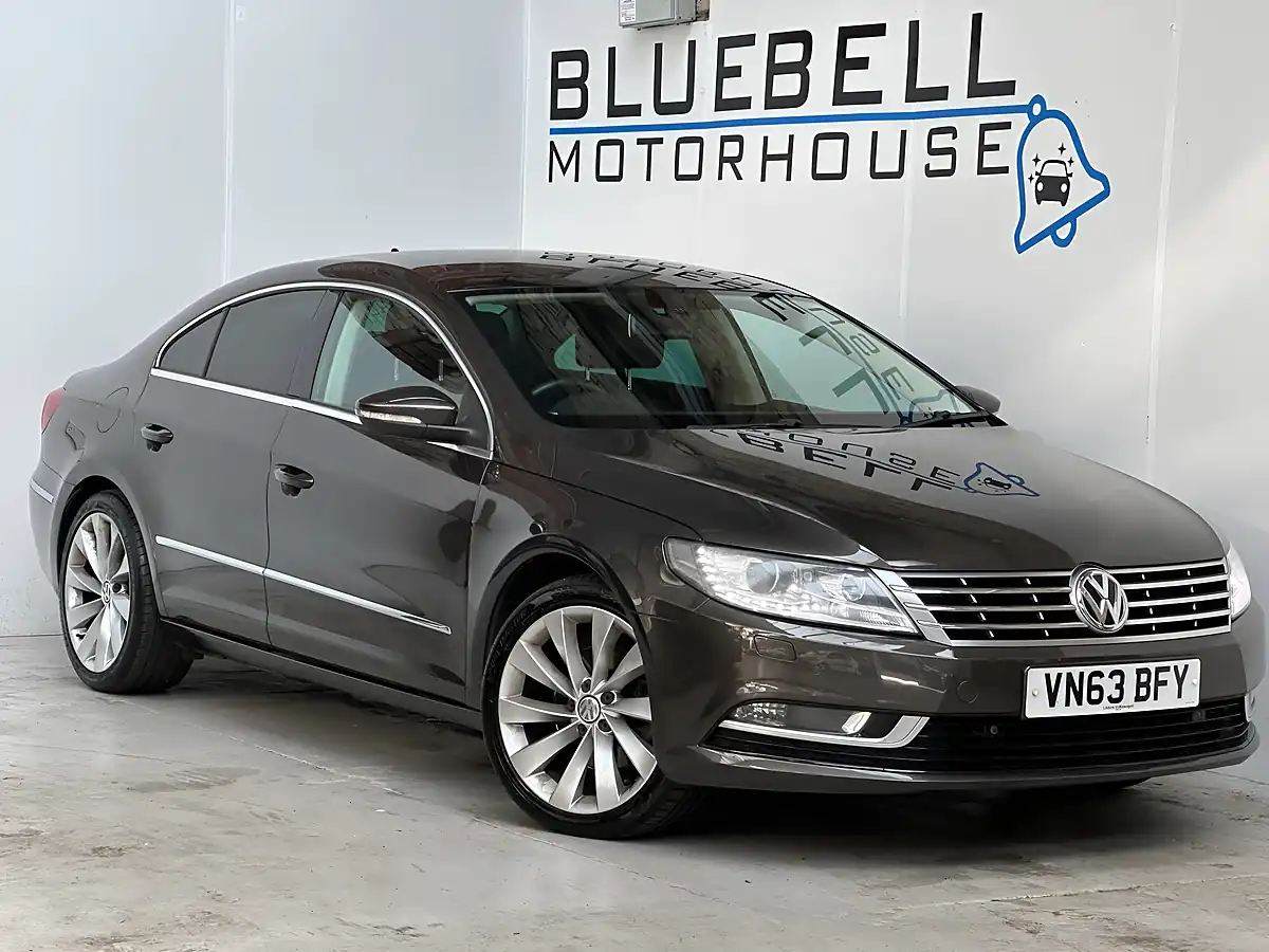 Used 2013 Volkswagen Cc Bluemotion Tech GT Brown - Front View