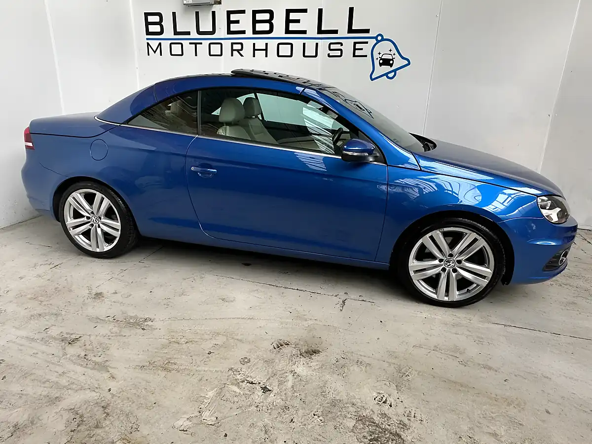 Used 2013 Volkswagen Eos Bluemotion Tech Sport Cabriolet Blue - Interior and Exterior details 11