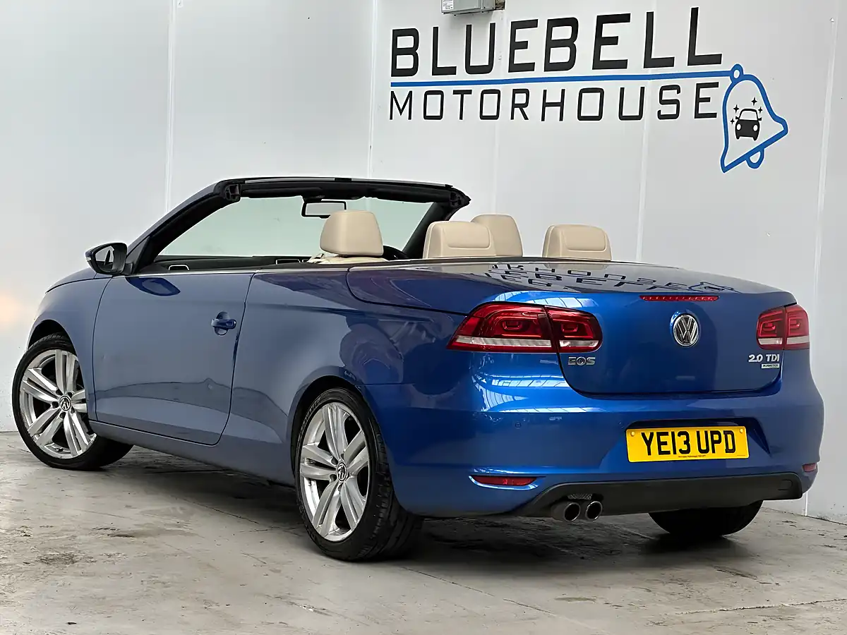 Used 2013 Volkswagen Eos Bluemotion Tech Sport Cabriolet Blue - Interior and Exterior details 4