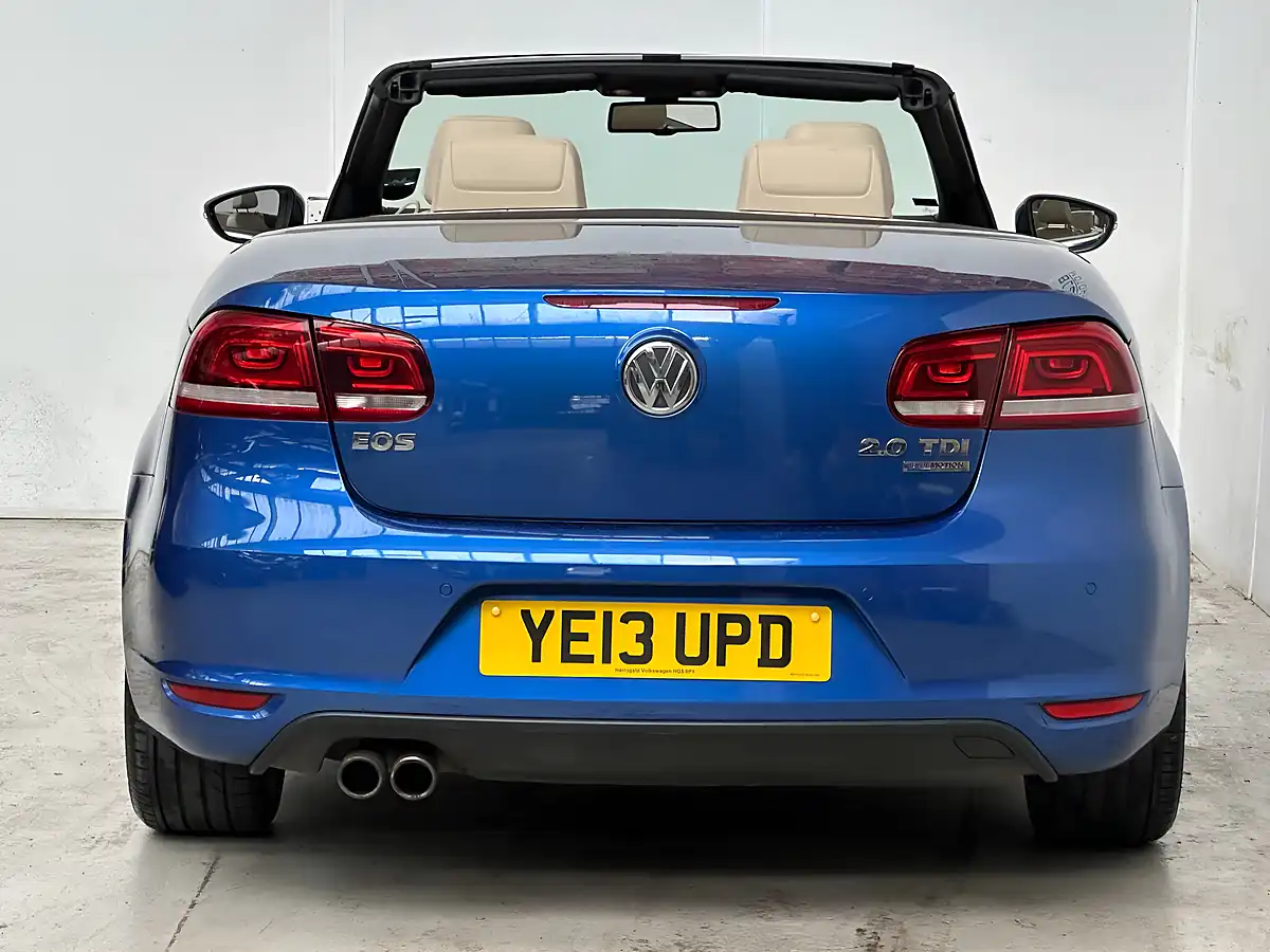 Used 2013 Volkswagen Eos Bluemotion Tech Sport Cabriolet Blue - Interior and Exterior details 5