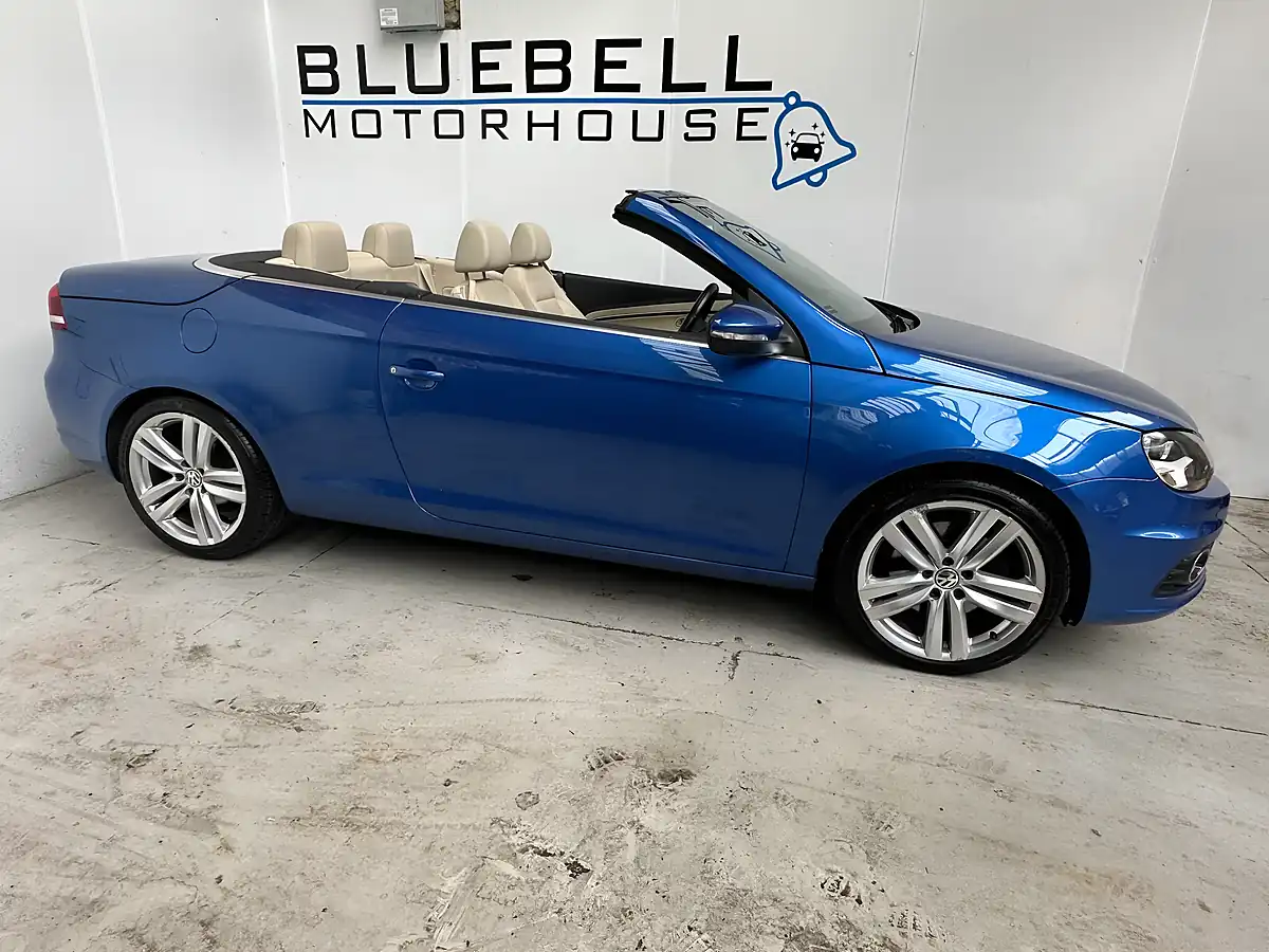 Used 2013 Volkswagen Eos Bluemotion Tech Sport Cabriolet Blue - Interior and Exterior details 7