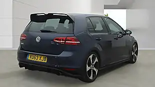 Used 2013 Volkswagen Golf Bluemotion Tech GTI Blue - Interior and Exterior details 4